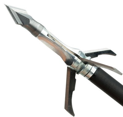 Grim Reaper RazorCut Broadheads 3-Pack - 100 Grain, Stainless Steel Tip for High-Speed Crossbows