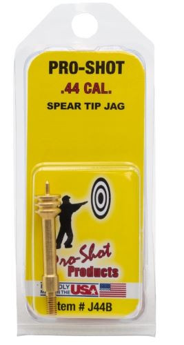 Pro-Shot Products J44B Brass Jag with Spear Tip for Precise Cleaning
