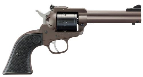Ruger Super Wrangler 4.62-Inch Adjustable .22LR/22WMR Revolver with Dark Bronze Cerakote Finish