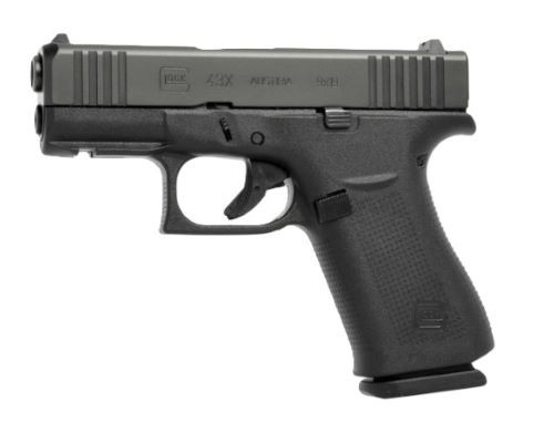 Glock G43X 9mm Luger Semi-Auto Pistol with 15-Round Magazines