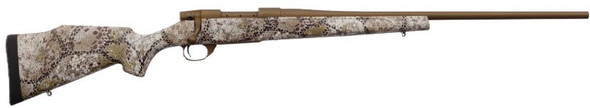 Weatherby Vanguard Badlands 25-06 Rem Bolt-Action Sporting Rifle with Camouflage Stock and Bronze Finish