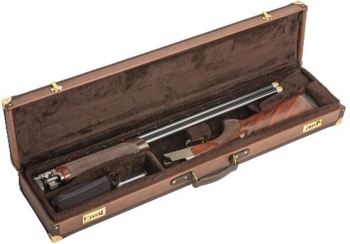Browning Luggage Case for Over/Under Shotguns, 34-inch Barrel Length, Dark Brown Burl Wood