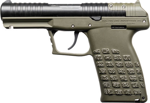 Kel-Tec PR-57 5.7x28mm Semi-Auto Pistol with 20-Round Magazine, Green Finish