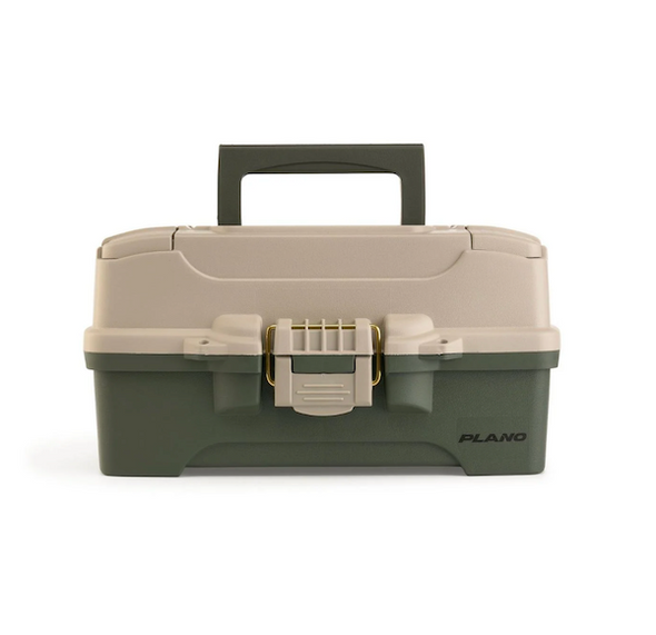 Plano One-Tray Tackle Box in Green and Tan - Model P000402
