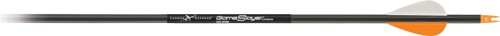 Carbon Express Game Carbon Arrow with Speed Vanes, 30-inch Precut, 10.3 Grains per Inch, Black