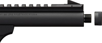Browning Buck Mark Field .22 Long Rifle Semi-Auto Pistol with Suppressor Compatibility and Adjustable Sights