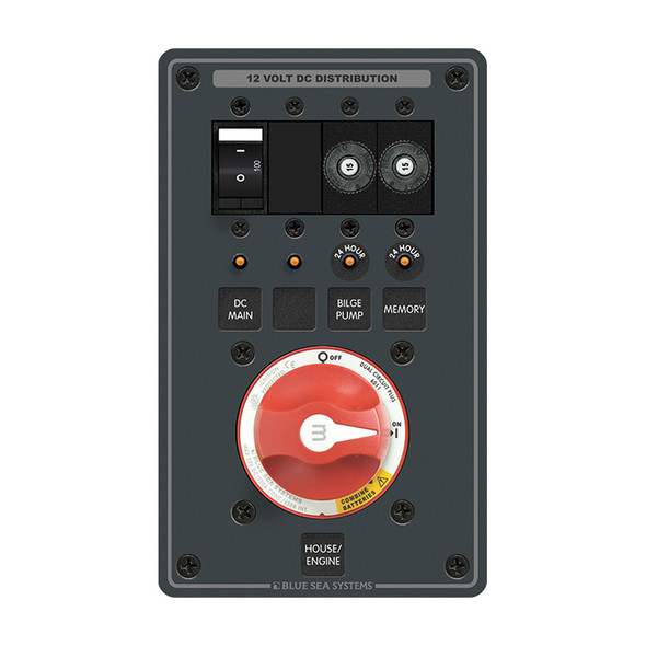 Blue Sea Systems M-Series Dual Circuit Plus PN 6011 for Twin Engine Marine Applications