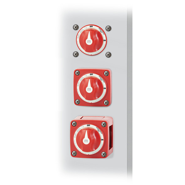 Blue Sea Systems 6006 m-Series Mini Battery Switch - Single Circuit ON/OFF for Marine and RV Applications