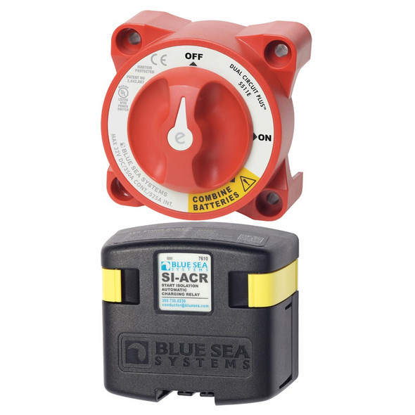 Blue Sea Systems 7650 Add-A-Battery Dual Battery Management System