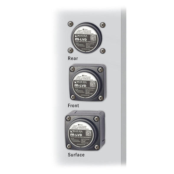 Blue Sea Systems 7635 m-LVD Low Voltage Disconnect for Marine and Vehicle Battery Management