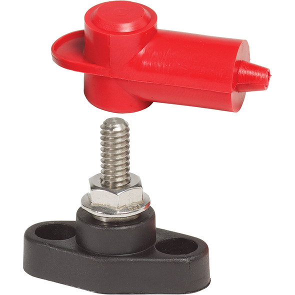 Blue Sea Systems 2011 PowerPost Mini High Amperage Cable Connector with 1/4" Stud
