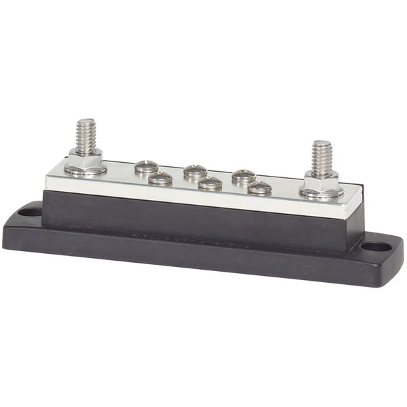 Blue Sea Systems Maxibus 2128 2 x 5/16-Inch Stud Terminal with #10-24 Screws