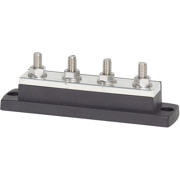 Blue Sea Systems 2127 Maxibus 4 x 5/16-18 Stud Terminal for Heavy-Duty Electrical Applications