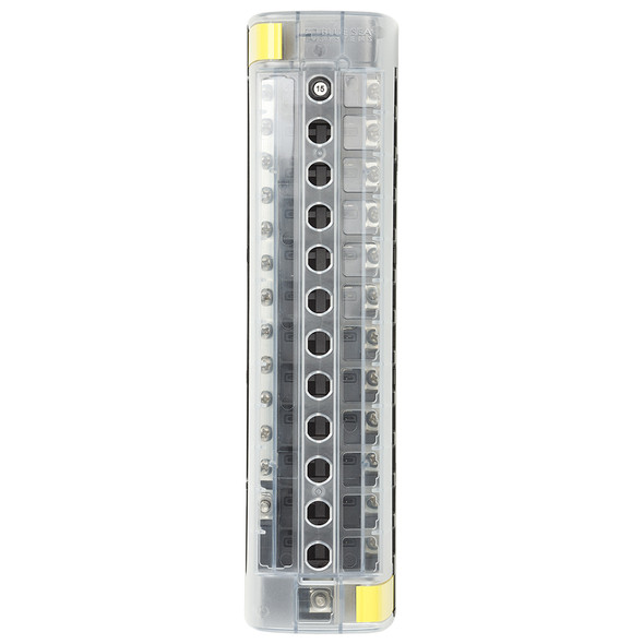 Blue Sea Systems 5054 ST CLB Circuit Breaker Block with Negative Bus, 12 Positions
