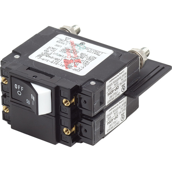 Blue Sea Systems 7467 UL-489 Circuit Breaker - 50 Amp Raised Rocker