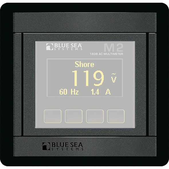 Blue Sea Systems 1525 360 Panel - M2 Monitor Panel Blank for Custom Module Integration