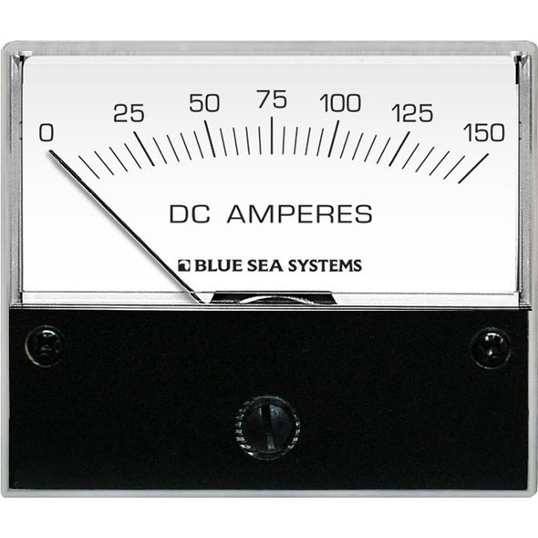 Blue Sea Systems 8018 DC Analog Ammeter - 2-3/4 inch Face, 0-150 Amperes DC