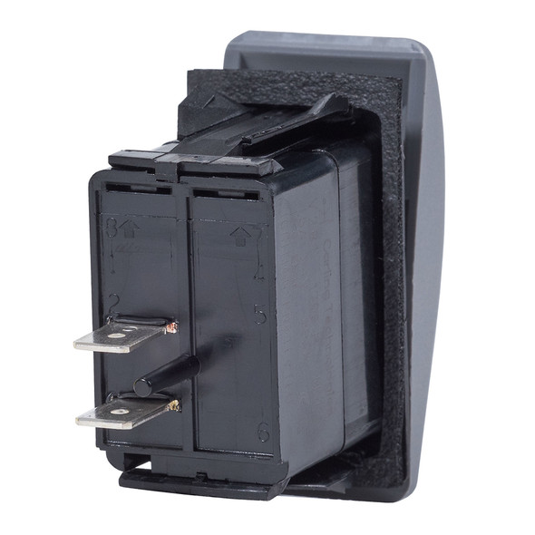 Blue Sea Systems Contura II SPST Black Switch Part Number 7930 for Marine and Automotive Applications