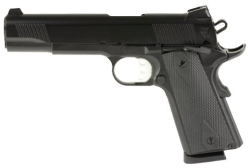 Tisas USA 1911 Duty B9 9mm Semi-Auto Pistol with Black Rubber Grips and Two Magazines