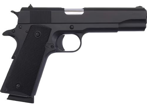 Tisas USA 1911A1 Service 45 ACP Semi-Auto Pistol with Flat Mainspring Housing and Cerakote Finish