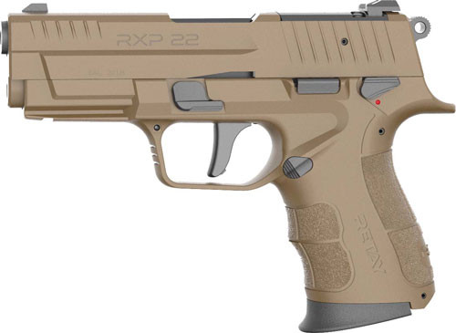 Retay USA RXP22 22LR Semi-Auto Pistol with Flat Dark Earth Finish