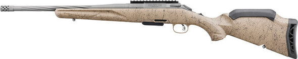 Ruger American GenII Ranch Sporting Rifle in Flat Dark Earth with Threaded Fluted Barrel and 5-Round Mag
