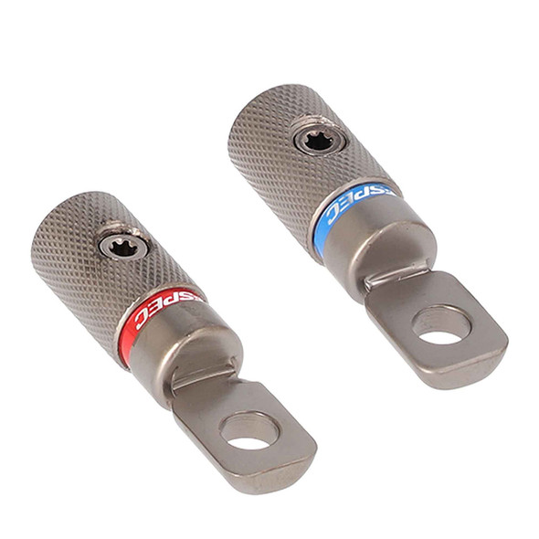 T-Spec VR48 V10 Heavy Duty 4 AWG Set Screw Ring Terminals - 2 Pack