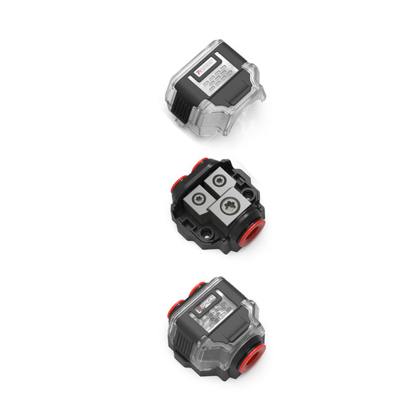 T-Spec VDB2 2-Position Distribution Block with Cover for High-Current Power Distribution