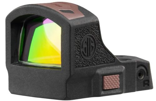 Sig Sauer Romeo RS Open Reflex Sight with Steel Rise Gold Chassis and Dot Reticle