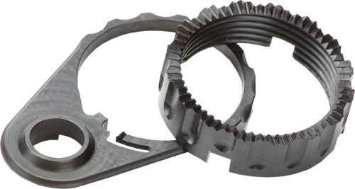 Lantac RPS End Plate & Castle for AR-15 - Durable and Reliable Firearm Accessory