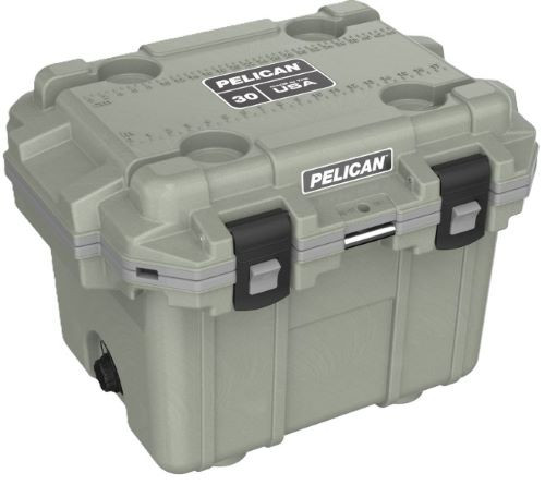 Pelican Coolers IM 30 Quart in Sage/Gray - Insulated Cooler with Lifetime Warranty