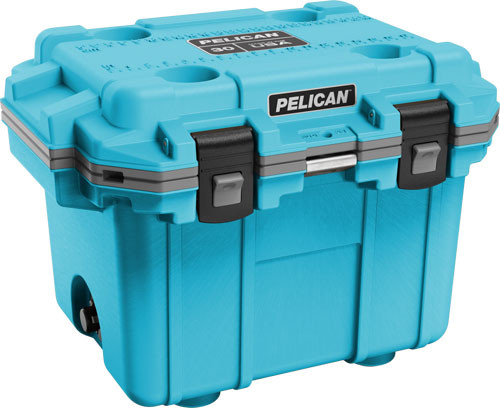 Pelican Coolers IM 30 Quart Blue/Gray - Insulated Cooler with Lifetime Warranty