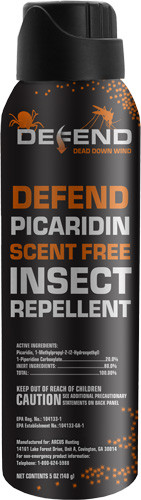 Dead Down Wind DDW Defend Picaridin Tick and Mosquito Repellent Stick – 2.75 oz, Scent-Free & Safe on Skin