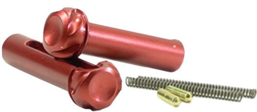 Timber Creek Outdoors AR Takedown Pin Set (Part Number: ARTPSR) - Red Steel CNC Machined OEM Replacement