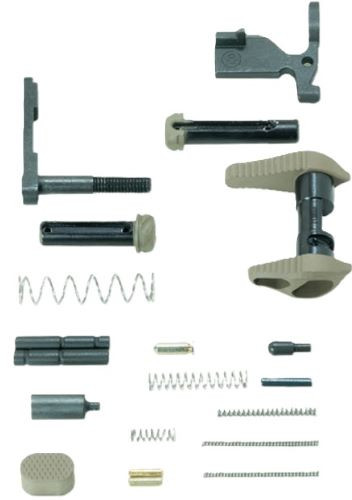 Timber Creek Outdoors ARLPKFDE FDE Lower Receiver Parts Kit for AR-15