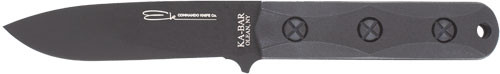 Ka-Bar Knives EK51 EK Commando Short Drop Tactical Knife with Carbon Steel Blade and Ultramid Handle