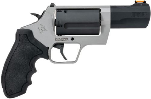 Taurus Judge 45LC/410 3-inch Revolver with Rubber Grips and Fixed Sights