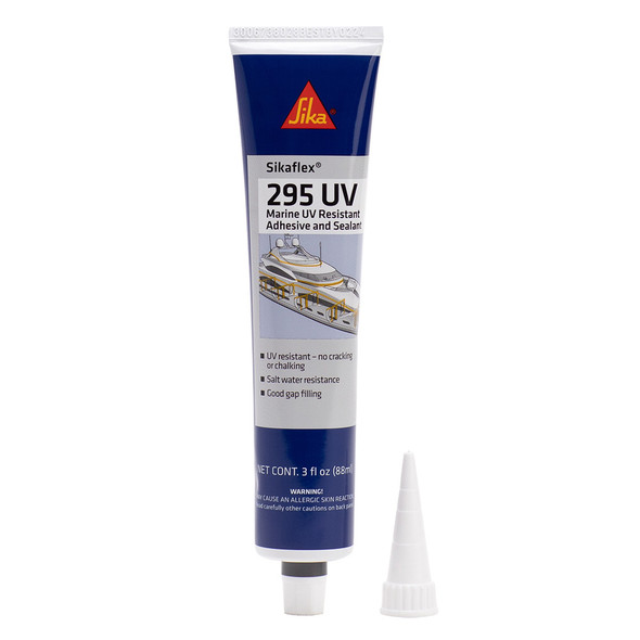 Sika Sikaflex 295 UV Black Sealant - 3 oz Tube