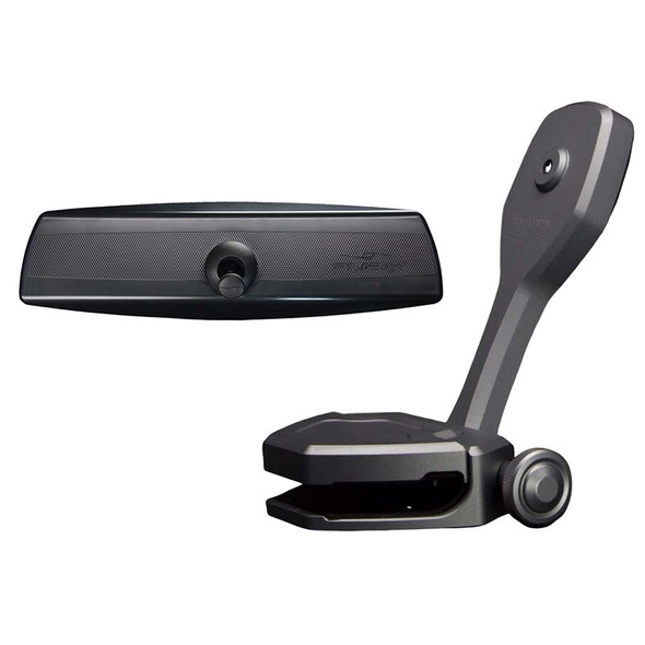 PTM Watersports Mirror and Bracket Kit with VR-140 PRO Mirror and ZXR-360 Mount (Titanium Grey)