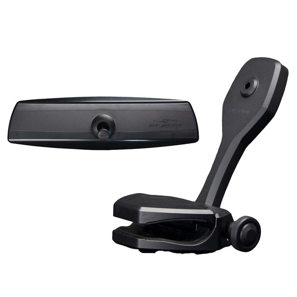 PTM Watersports Mirror and Bracket Kit with VR-140 PRO Mirror and ZXR-320 Mount (Black)