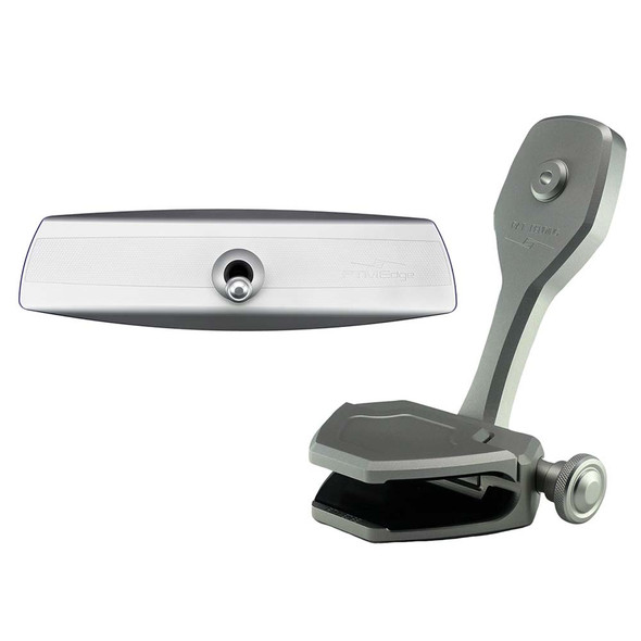PTM Watersports Mirror and Bracket Kit with VR-140 Elite Mirror and ZXR-360 Mount for Boats