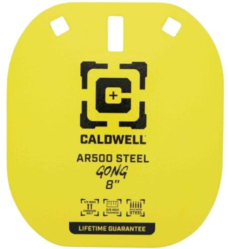 Caldwell AR500 8-Inch Steel Target for High-Velocity Shooting