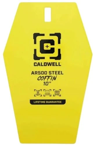 Caldwell AR500 10-inch Steel Coffin Target