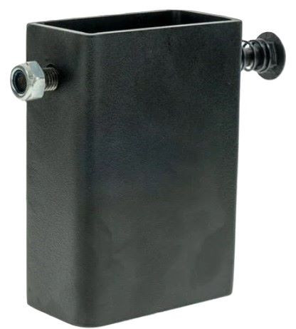 Caldwell AR500 2x4 Plate with Plate Hanger for Shooting Range Safety and Protection