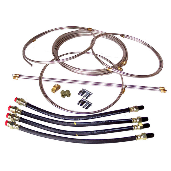 Load Rite Stainless Steel Brake Line Kit for Tandem Trailer - Part 6017.10S