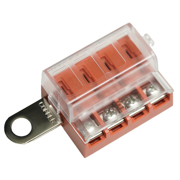 Egis Mobile Electric RT Battery Terminal Mount Fuse Block 4 Circuit