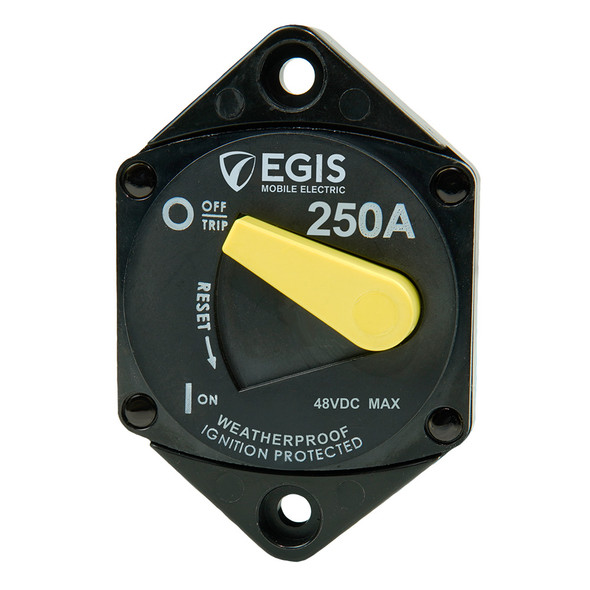 Egis Mobile Electric 4707-250 250A Panel Mount 87 Series Circuit Breaker