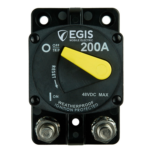 Egis Mobile Electric 4704-200 200A Surface Mount Circuit Breaker for DC Systems