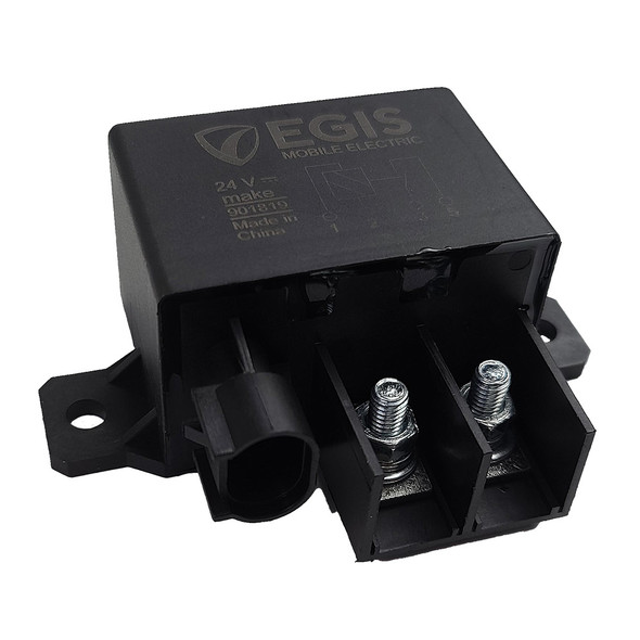 Egis Mobile Electric 24V 150A Automotive Relay with Resistor and Sealed Housing
