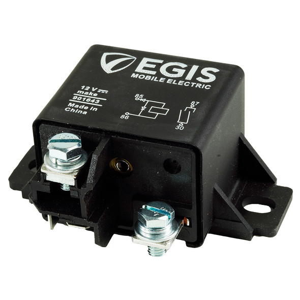 Egis Mobile Electric 12V 75A Dual-Diode Automotive Relay (Part #901643)